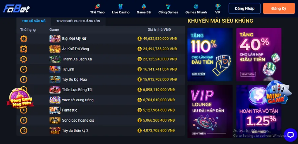 Thưởng chào mừng thành viên mới 8s casino